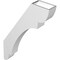 Ekena Millwork 4-in. W x 20-in. D x 32-in. H Olympic Architectural Grade PVC Knee Brace BRCP04X20X32OLY - alternate 6